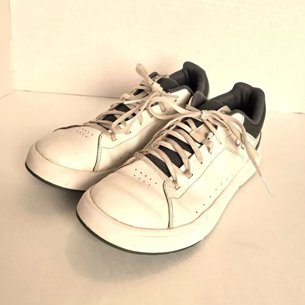 ON RUNNING The Roger Youth Sneaker Olive Green Tennis‑Style Shoes On Cloud